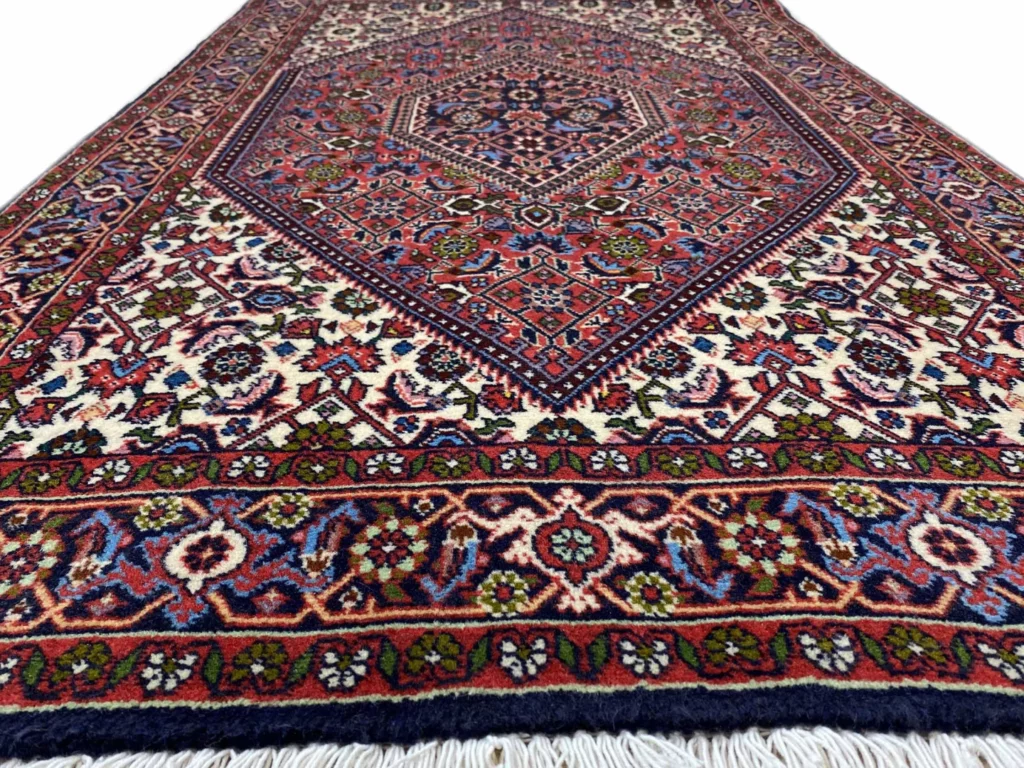orientteppich-zandschan-160-x-85-cm-380000-knoten-rot-braun-handgeknupft-4 Perserteppich Zandschan 160 x 85 cm Baumwolle handgeknüpft