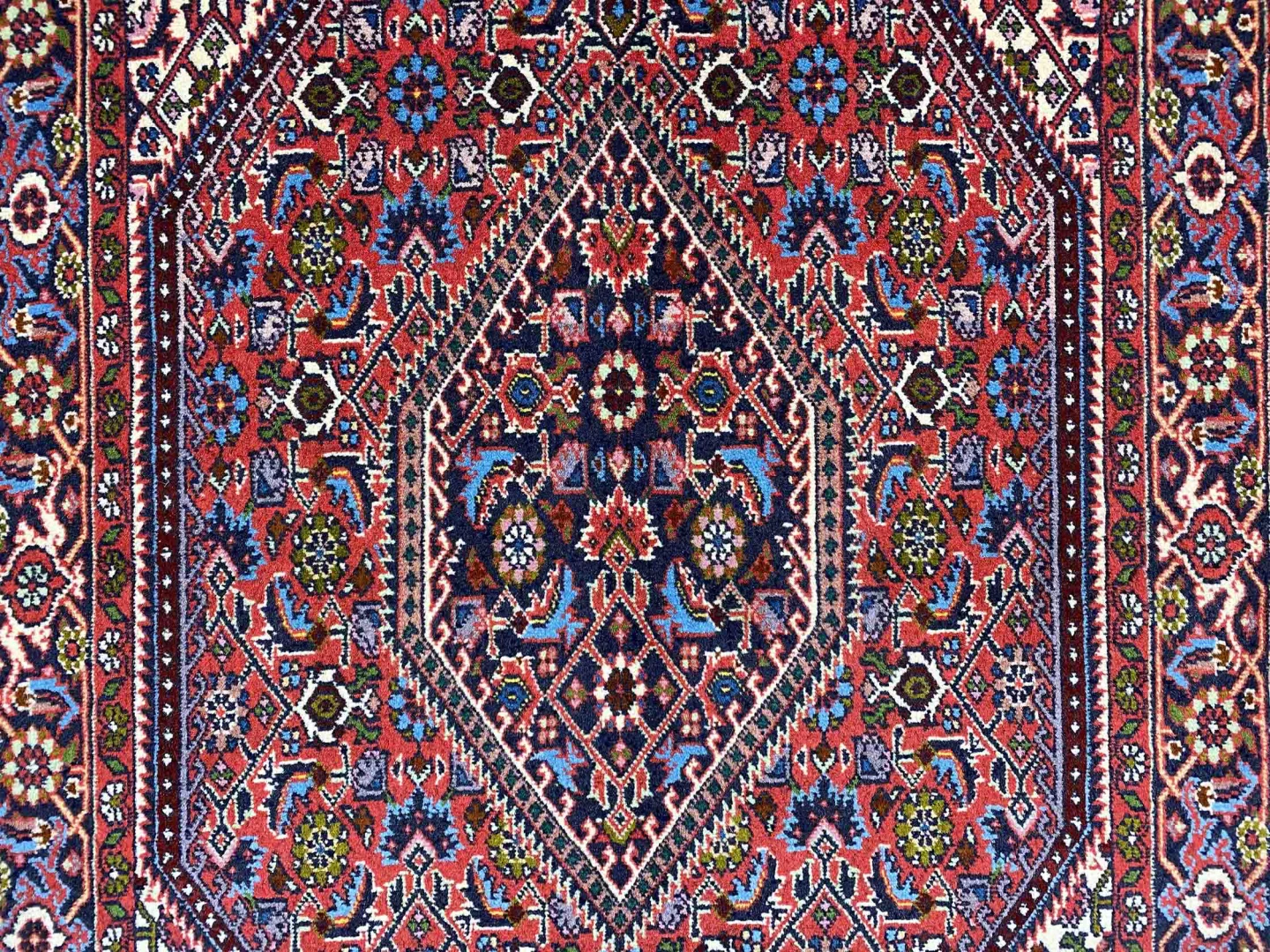 orientteppich-zandschan-160-x-85-cm-380000-knoten-rot-braun-handgeknupft-5 Perserteppich Zandschan 160 x 85 cm Baumwolle handgeknüpft