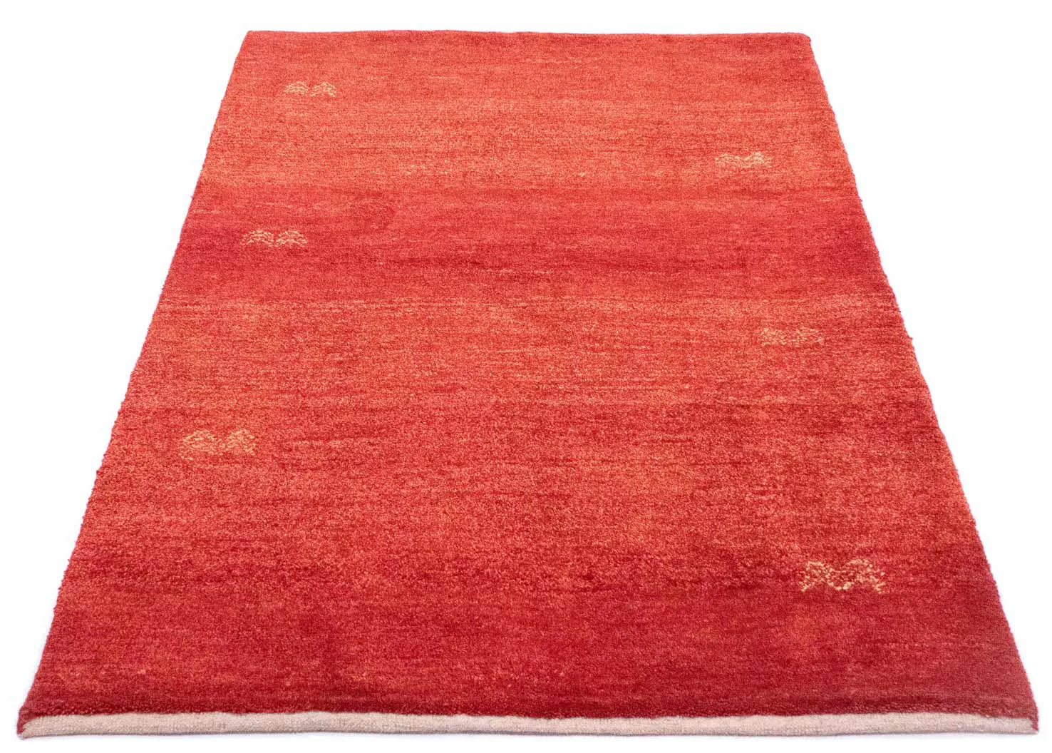 gabbeh-144-x-101-cm-hoher-flor-handgeknupft-perserteppich-1 Perserteppich Gabbeh 144 x 101 cm Wolle handgeknüpft