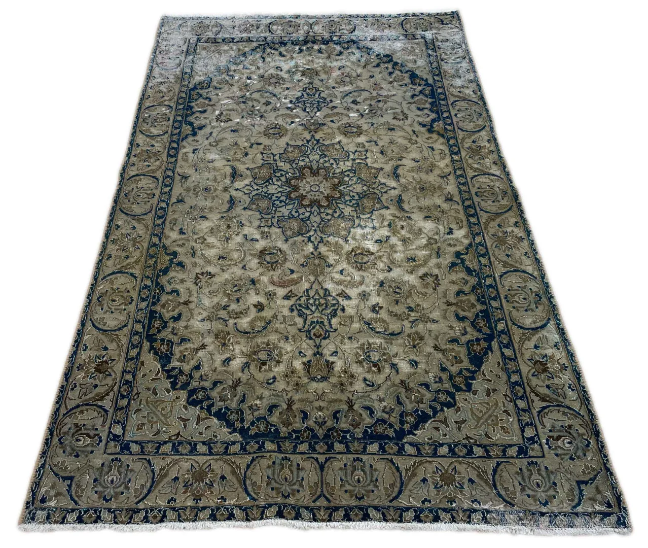Orientteppich 195 x 116 cm handgeknüpft
