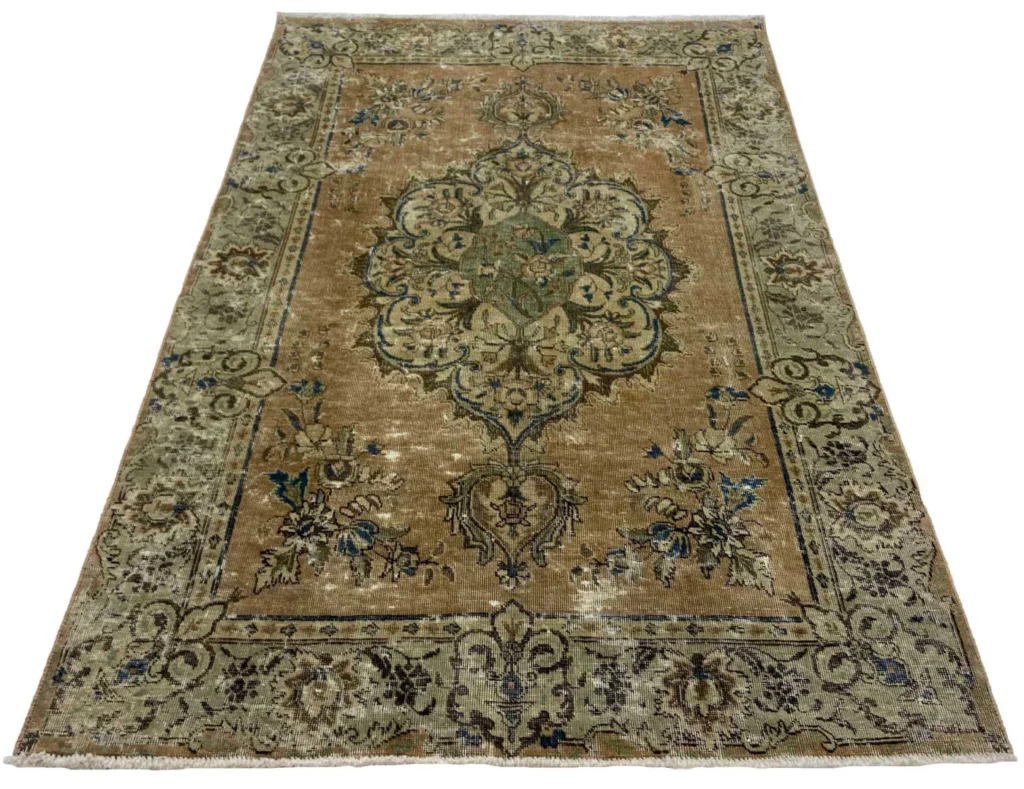Orientteppich 200 x 134 cm handgeknüpft