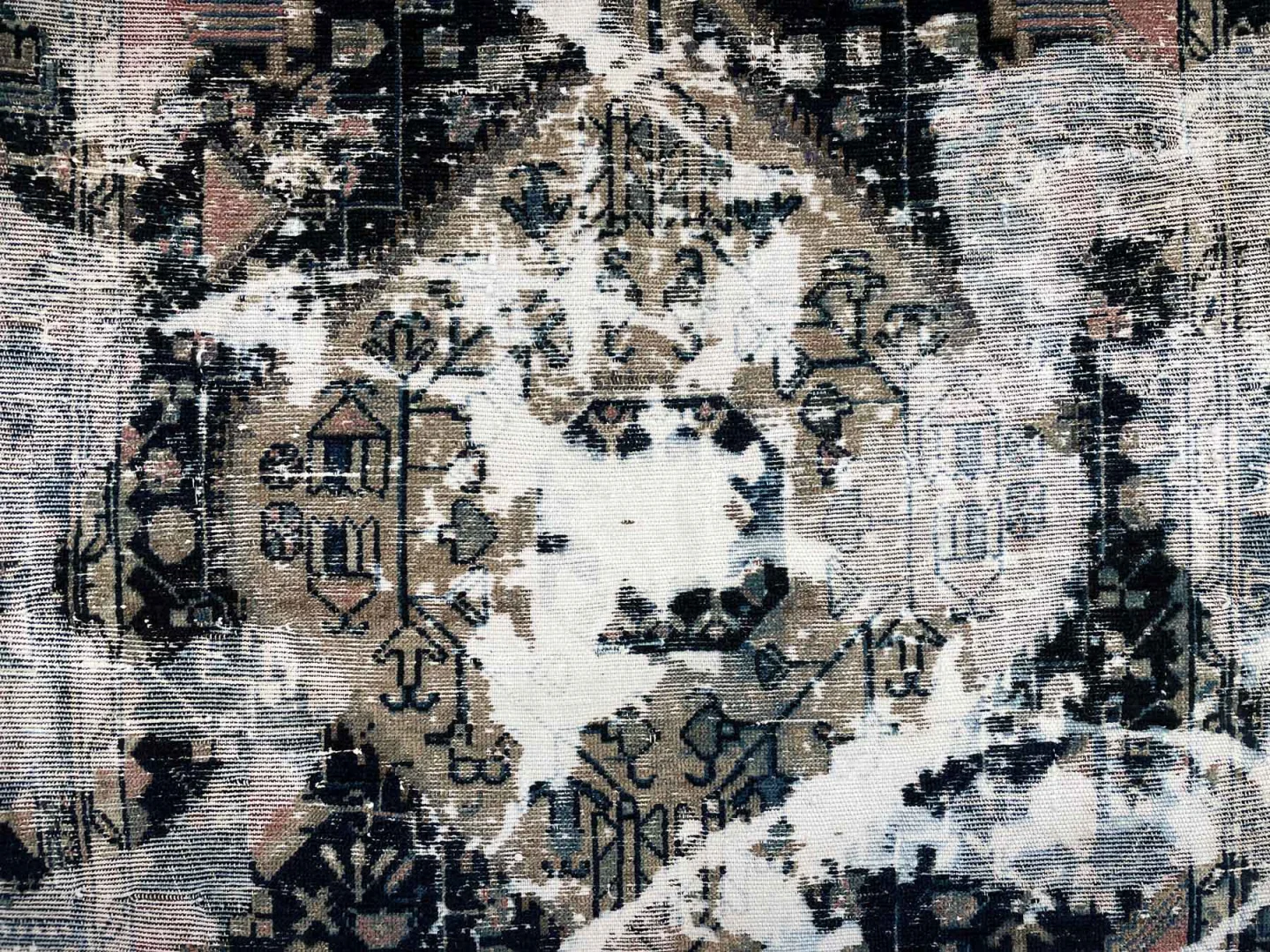 Orientteppich 220 x 130 cm Handgeknüpft