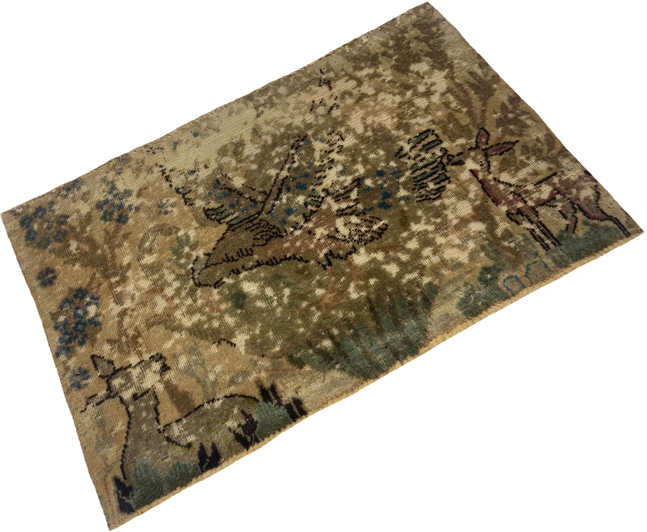 Perserteppich 70 x 46 cm handgeknüpft