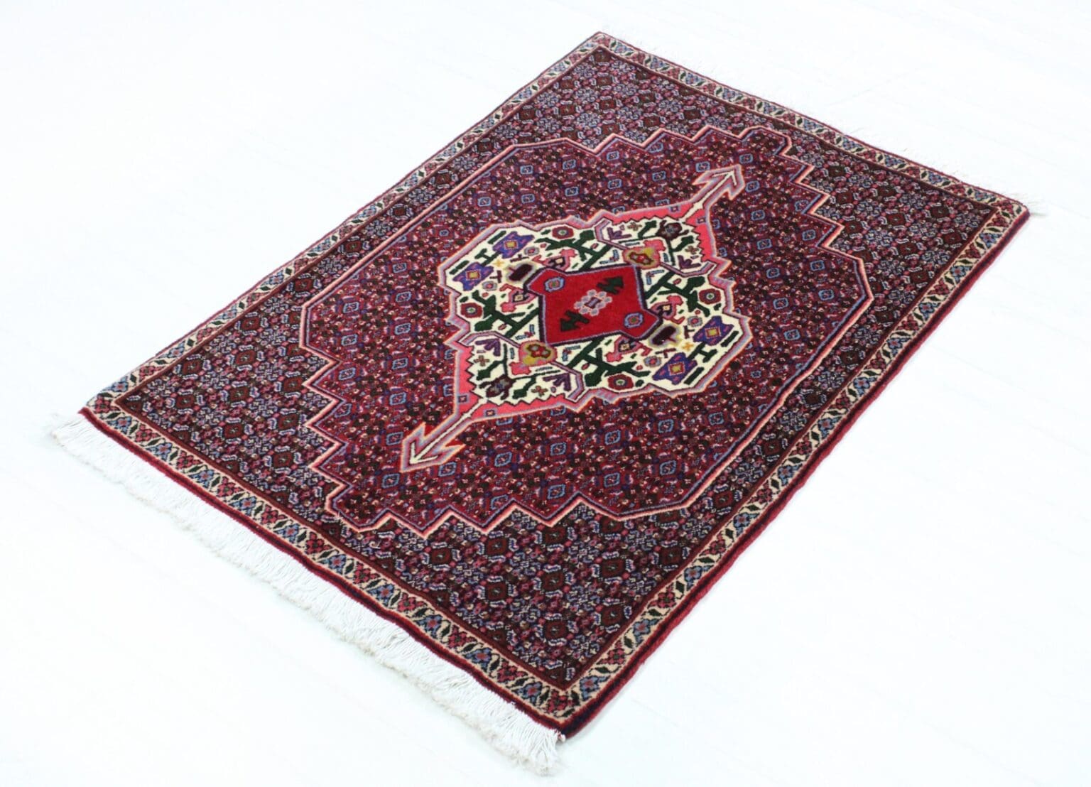 handgeknupfter-senneh-kurdi-orientteppich-100x70-cm-nr-33-yo Perserteppich Senneh Kurdi 100 x 70 cm Wolle handgeknüpft
