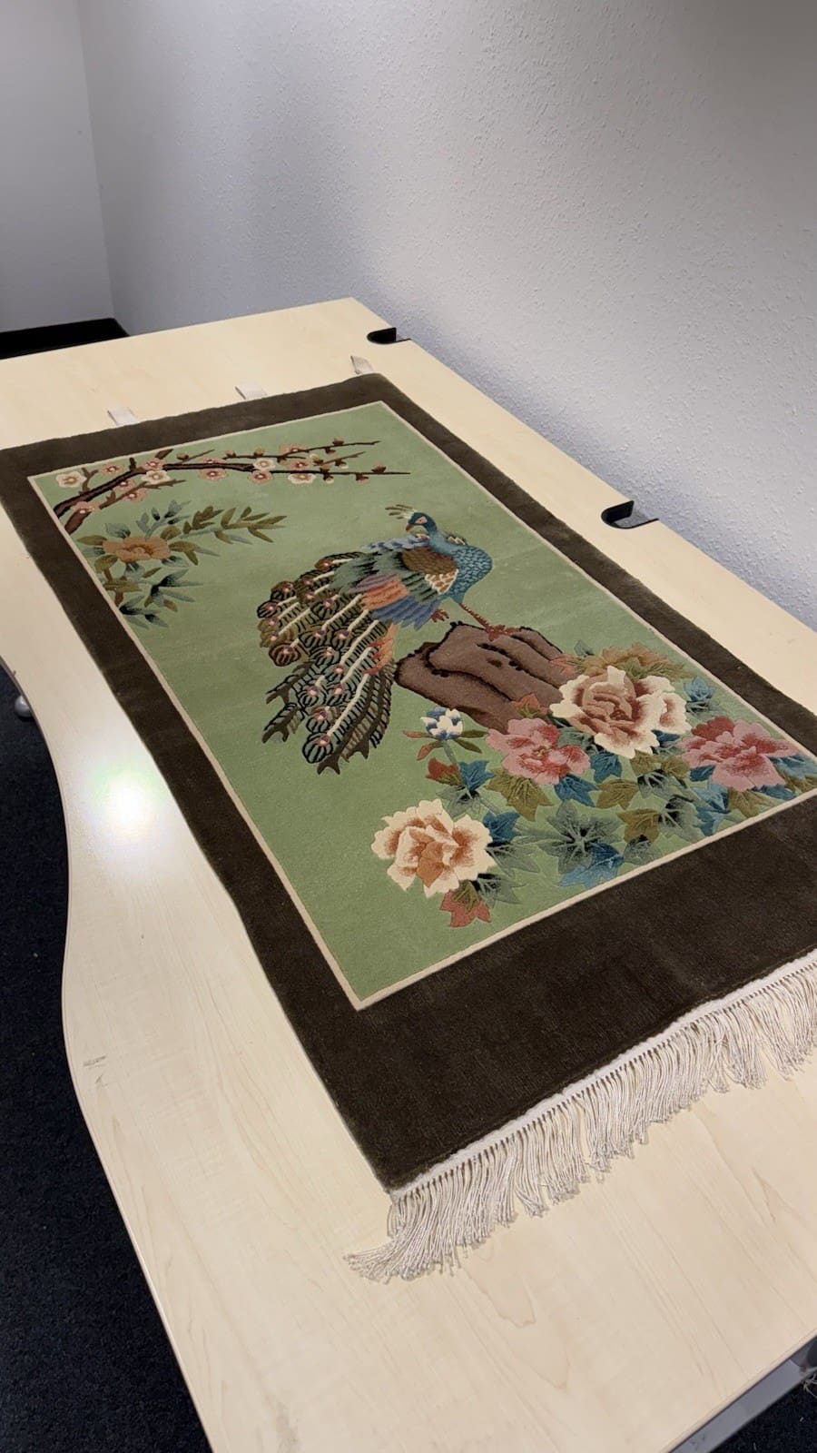 orientteppich-125-x-70-cm-aus-reiner-seide-handgeknupft-3d-effekt Orientteppich 125 x 70 cm Seide handgeknüpft