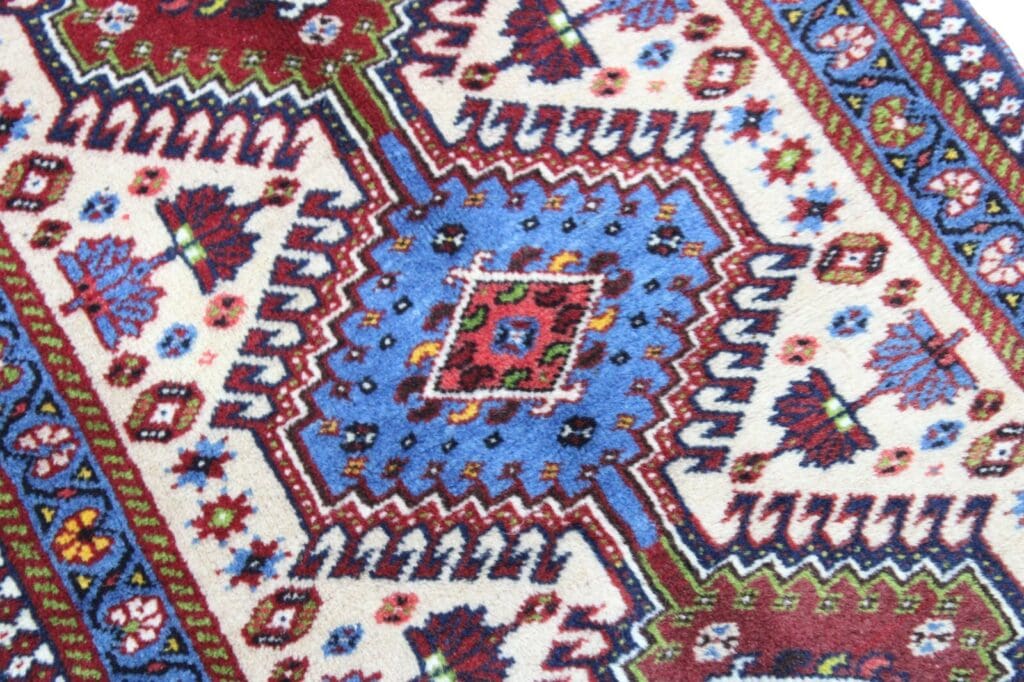Perserteppich Yalammeh 90x60 cm Wolle handgeknüpft