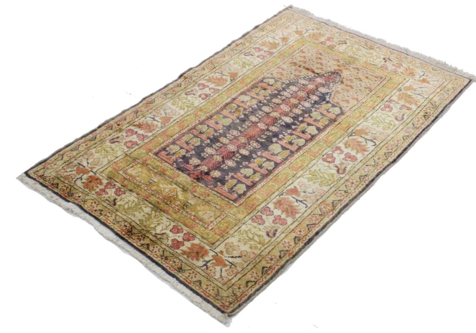 Orientteppich Kaisery 135 x 86 cm handgeknüpft