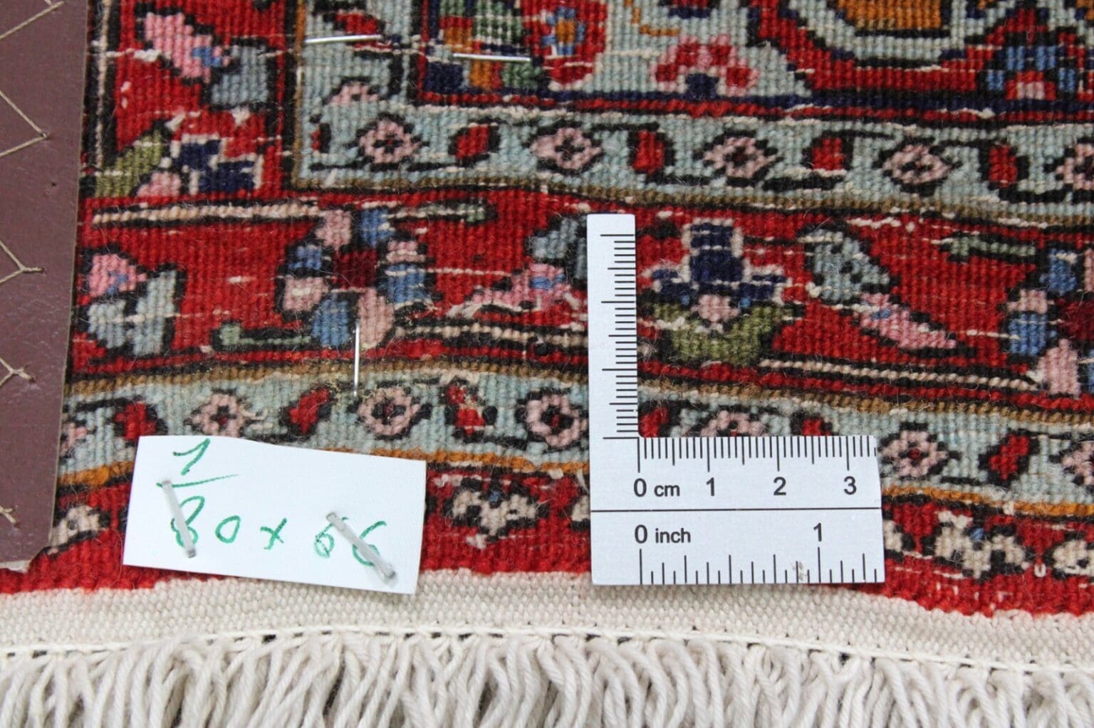 Perserteppich Bidjar 80 x 66 cm Wolle handgeknüpft