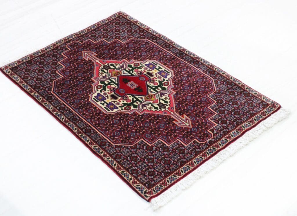 handgeknupfter-senneh-kurdi-orientteppich-100x70-cm-nr-33-yo-2 Perserteppich Senneh Kurdi 100 x 70 cm Wolle handgeknüpft