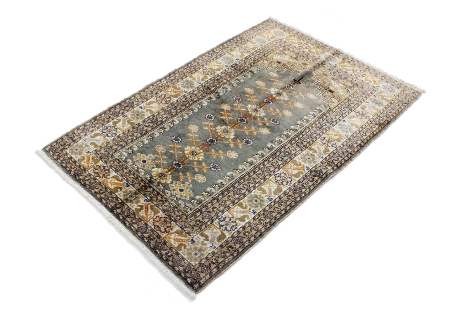 Orientteppich Kaisery 133 x 90 cm handgeknüpft