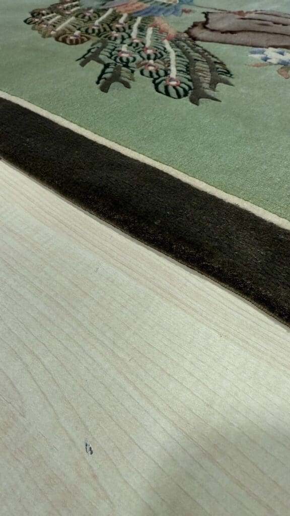 orientteppich-125-x-70-cm-aus-reiner-seide-handgeknupft-3d-effekt-5 Orientteppich 125 x 70 cm Seide handgeknüpft