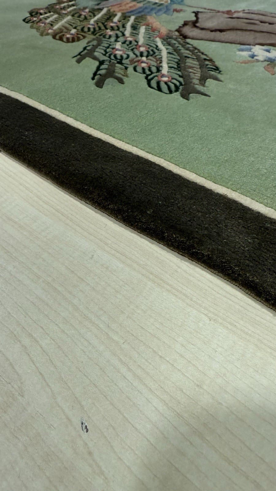orientteppich-125-x-70-cm-aus-reiner-seide-handgeknupft-3d-effekt-5 Orientteppich 125 x 70 cm Seide handgeknüpft