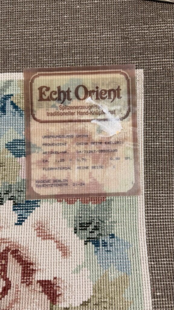 orientteppich-125-x-70-cm-aus-reiner-seide-handgeknupft-3d-effekt-8 Orientteppich 125 x 70 cm Seide handgeknüpft