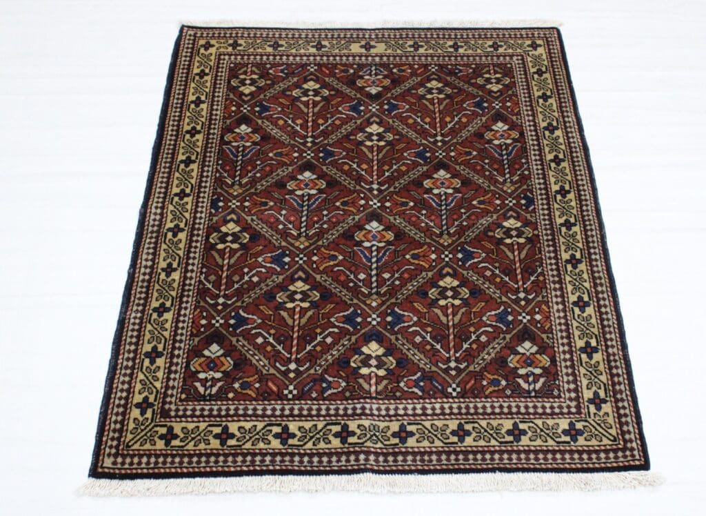 Orientteppich Russischer Kazak 110x80 cm Wolle handgeknüpft