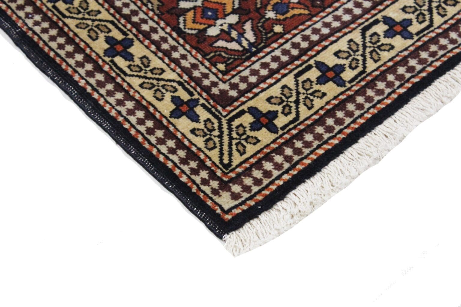Orientteppich Russischer Kazak 110x80 cm Wolle handgeknüpft