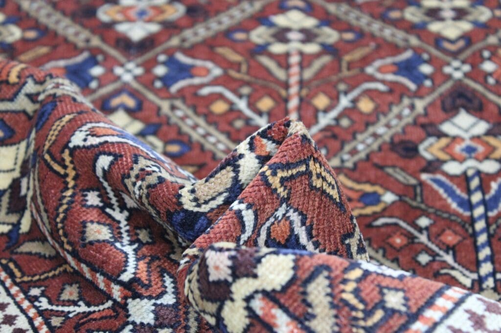 Orientteppich Russischer Kazak 110x80 cm Wolle handgeknüpft
