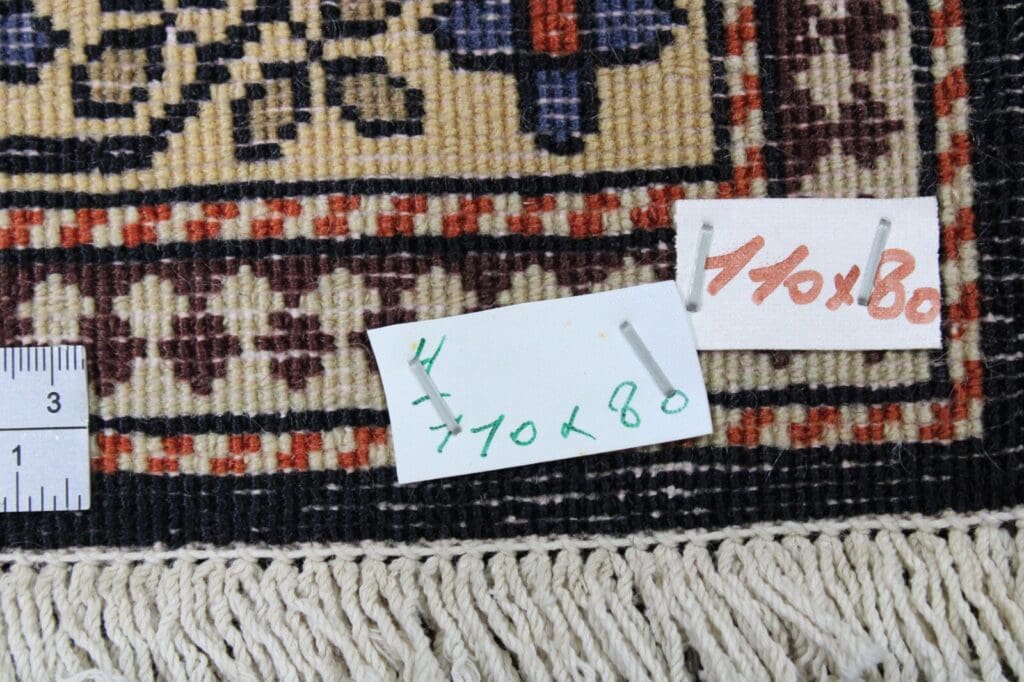 Orientteppich Russischer Kazak 110x80 cm Wolle handgeknüpft