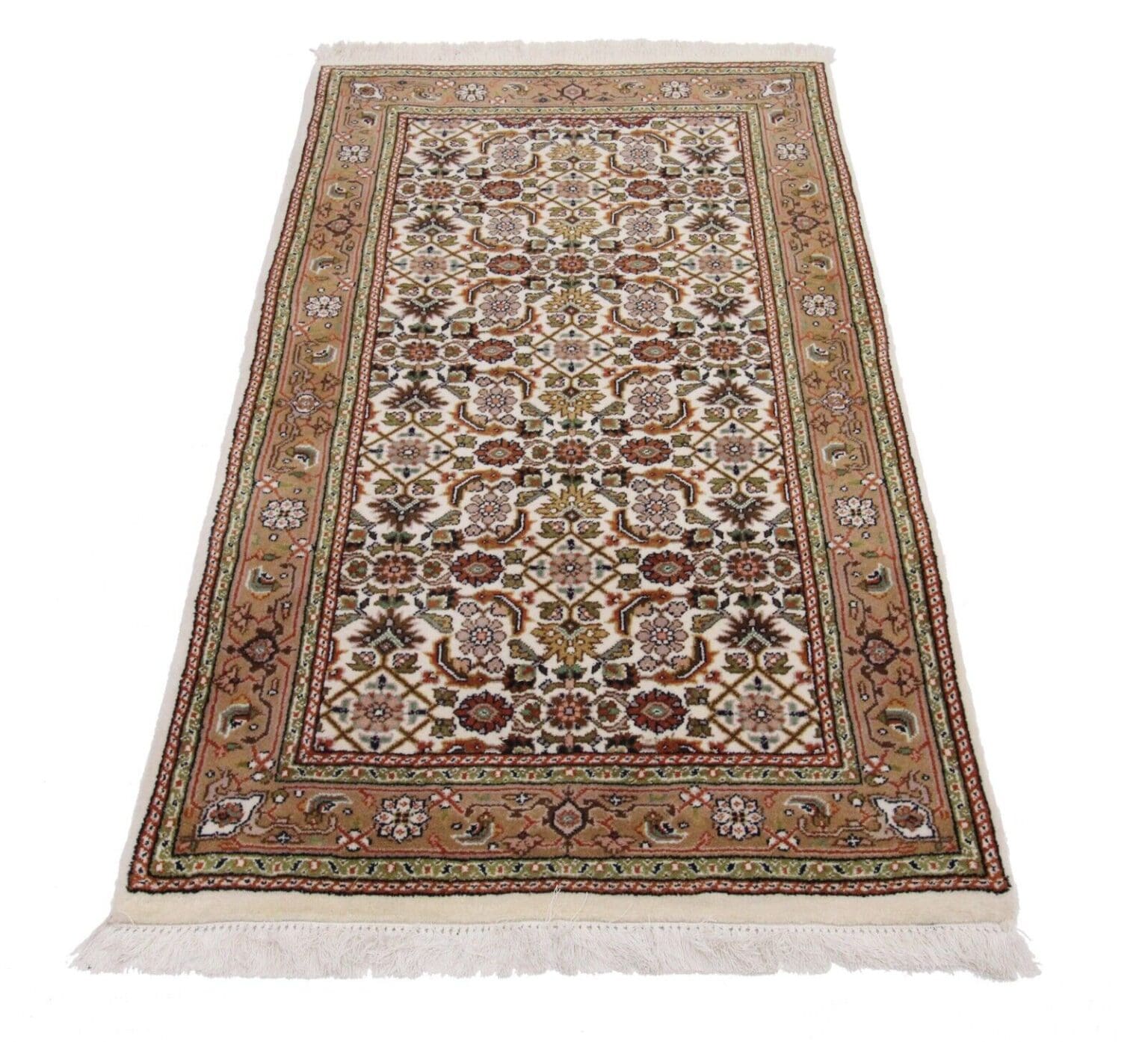 Orientteppich Herati 160 x 92 cm Wolle handgeknüpft