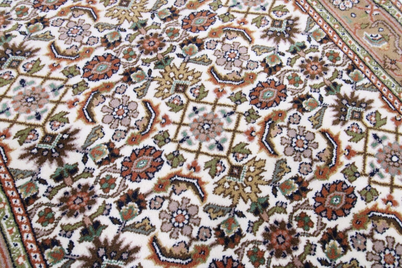 Orientteppich Herati 160 x 92 cm Wolle handgeknüpft