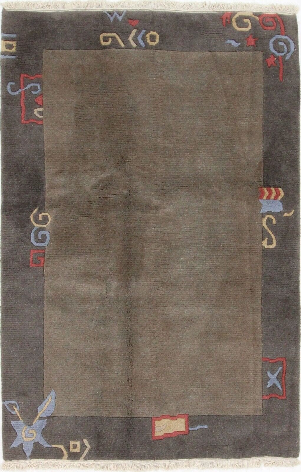 Orientteppich Nepal 190 x 127 cm Wolle handgeknüpft
