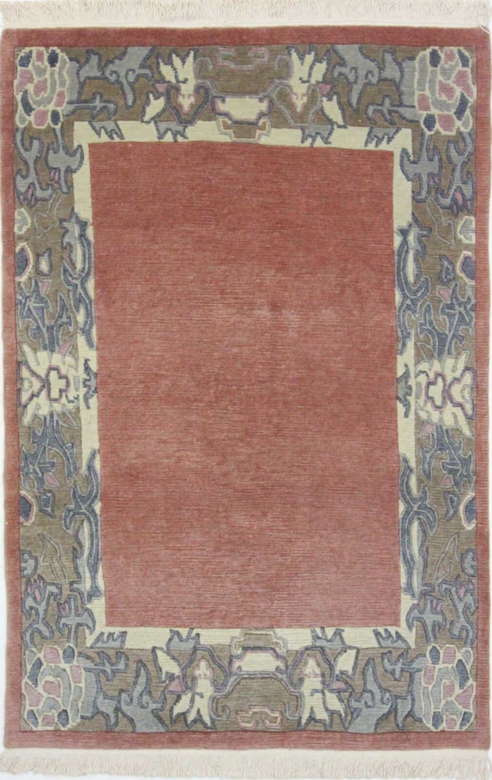 Orientteppich Nepal 187 x 123 cm Wolle handgeknüpft