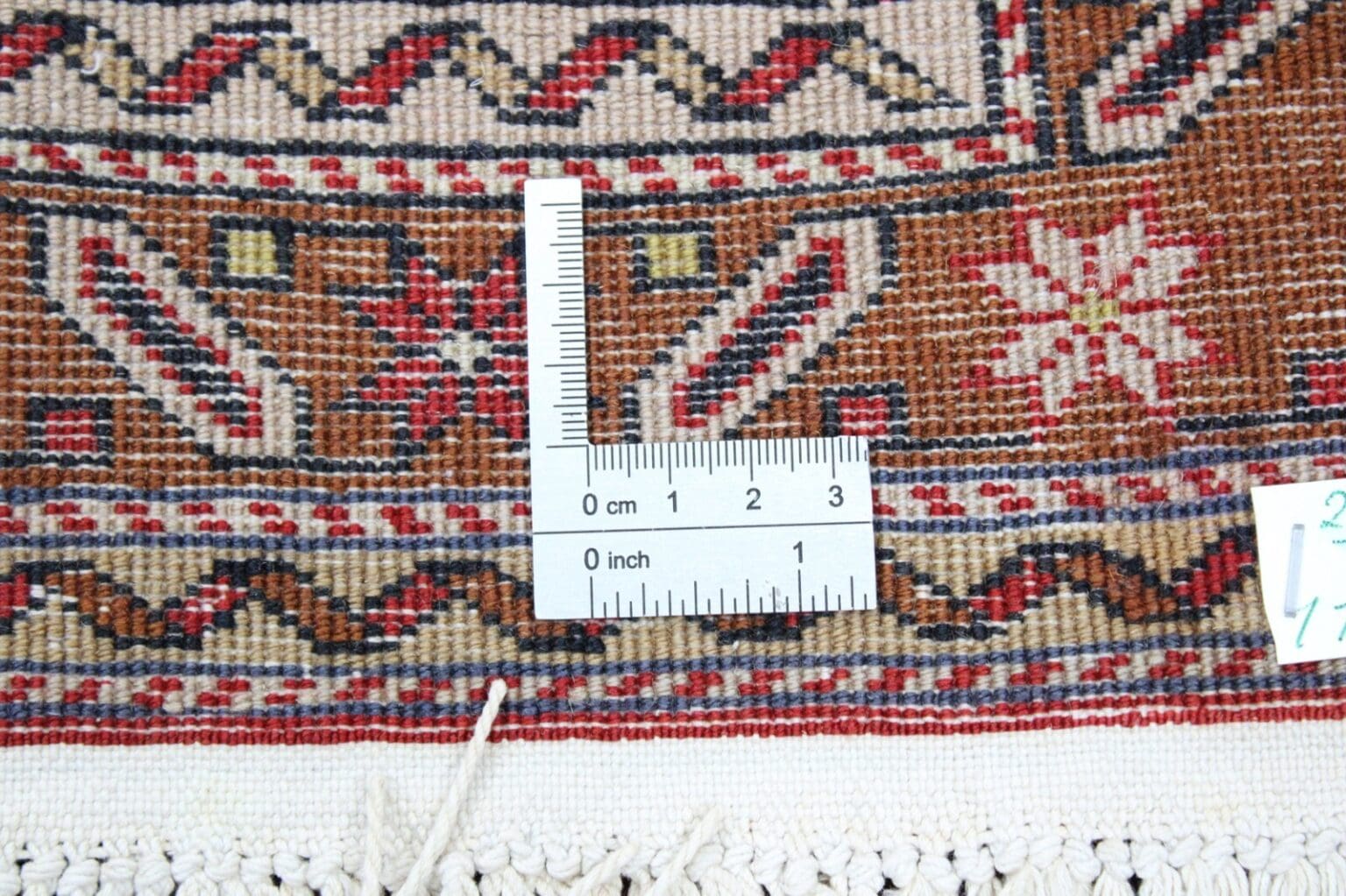 Orientteppich Kazak 115 x 75 cm Wolle handgeknüpft