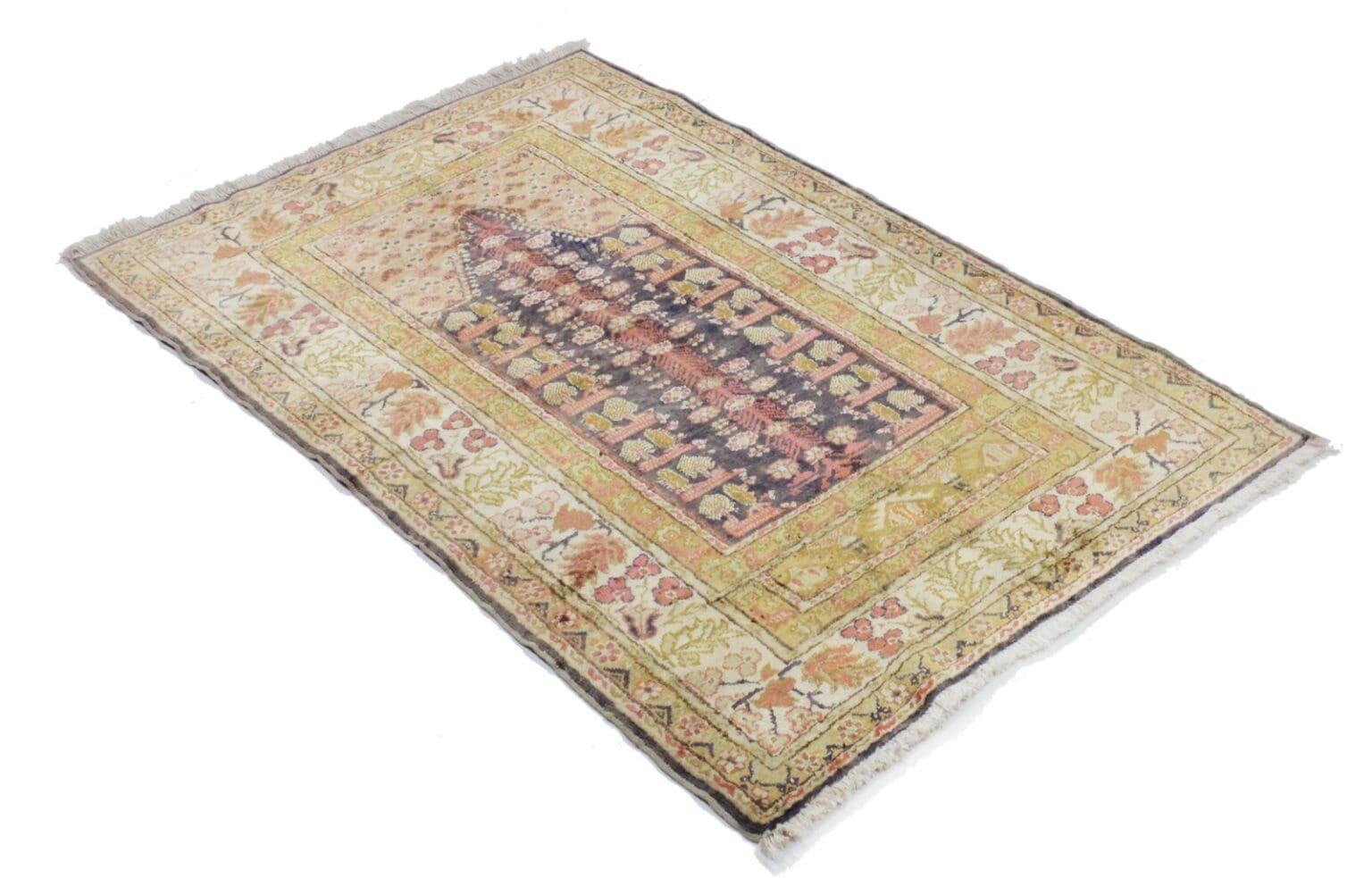 Orientteppich Kaisery 135 x 86 cm handgeknüpft