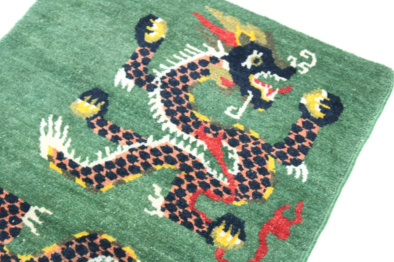 Orientteppich China 90 x 62 cm handgeknüpft