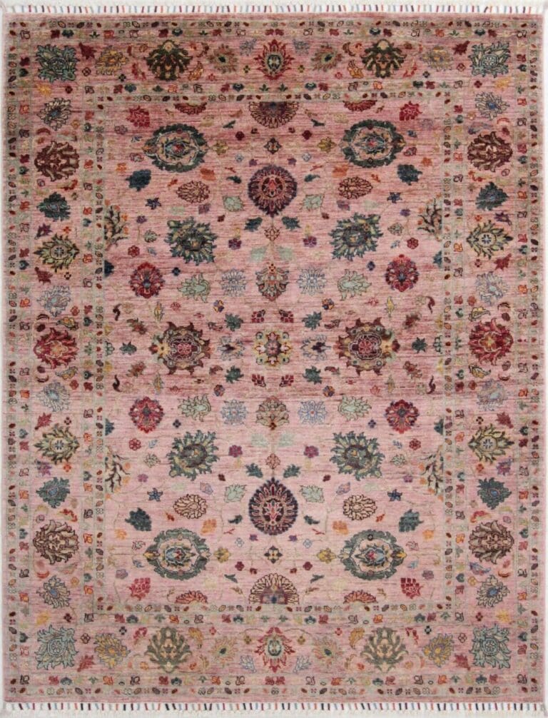 Orientteppich Pakistan 204 x 159 cm Wolle handgeknüpft
