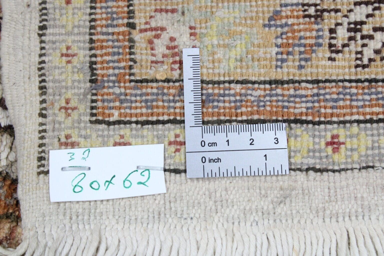 Orientteppich Kaisery 80 x 62 cm handgeknüpft