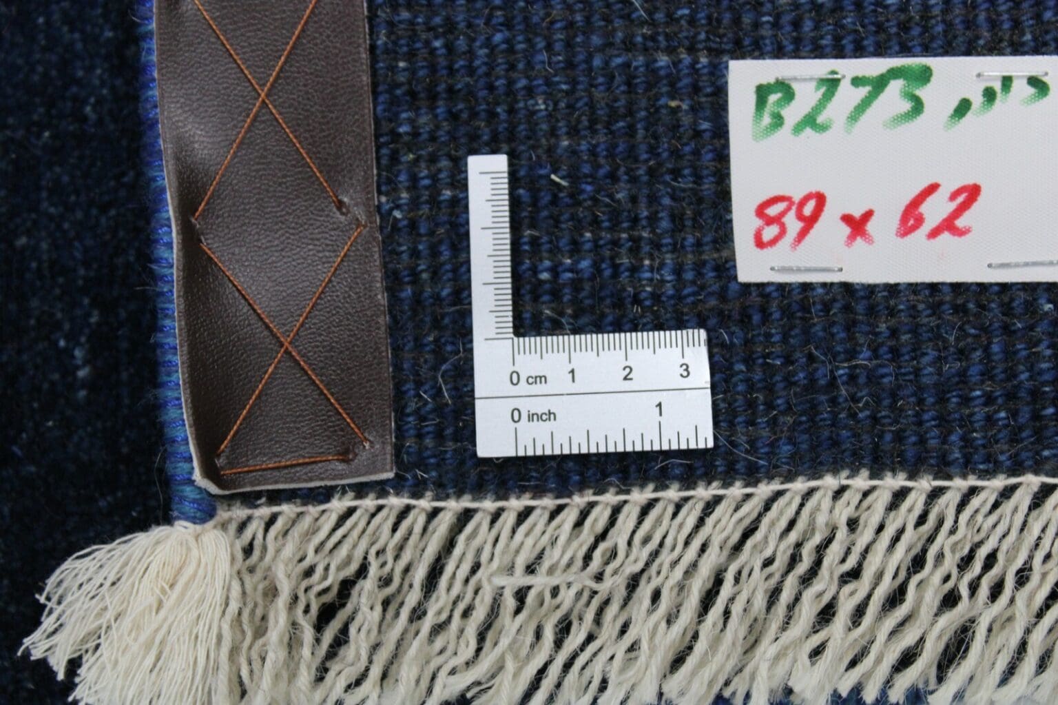 Perserteppich Gabbeh 89x62 cm Wolle handgeknüpft