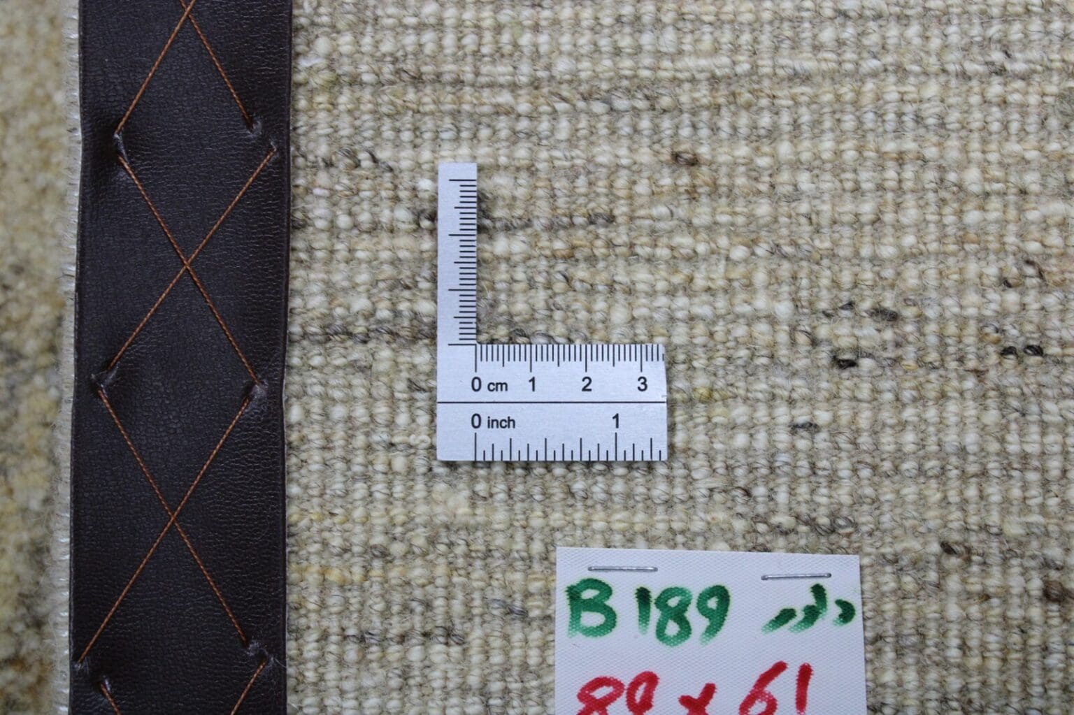 Perserteppich Gabbeh Ghashghai 89 x 61 cm Wolle handgeknüpft
