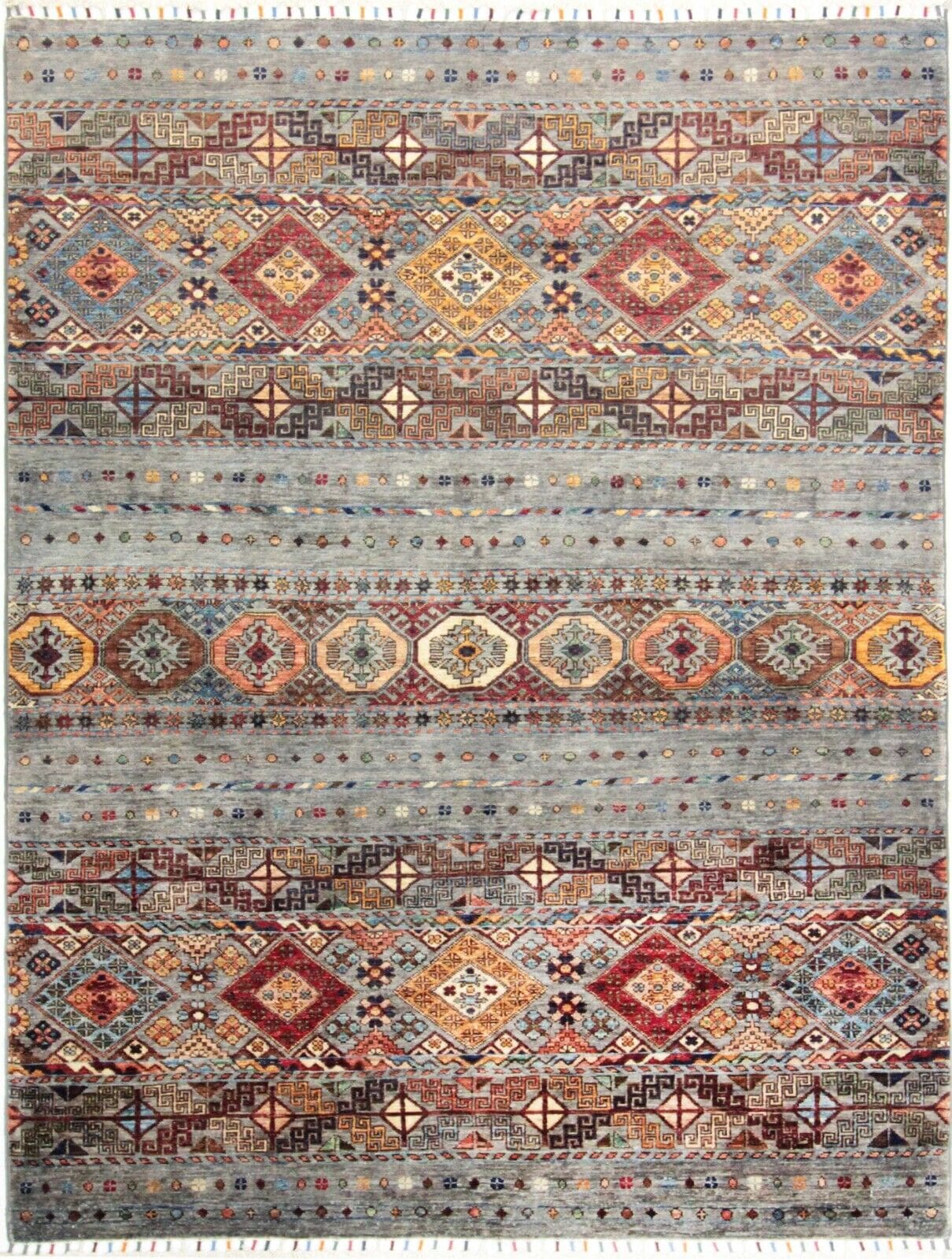 original-pakistan-ziegler-teppich-207x153-cm-modern-handgeknupft Orientteppich Pakistan 207 x 153 cm Wolle handgeknüpft