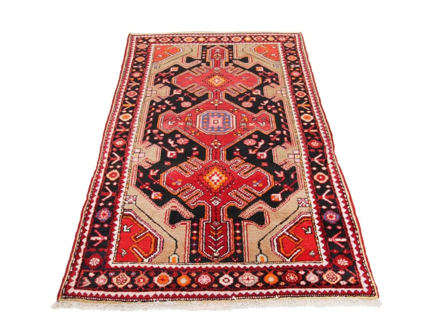 Perserteppich Hamedan 176 x 110 cm Wolle handgeknüpft