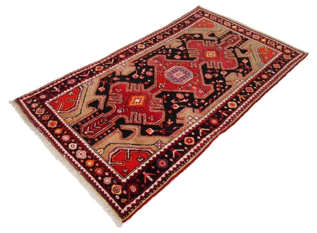 Perserteppich Hamedan 176 x 110 cm Wolle handgeknüpft