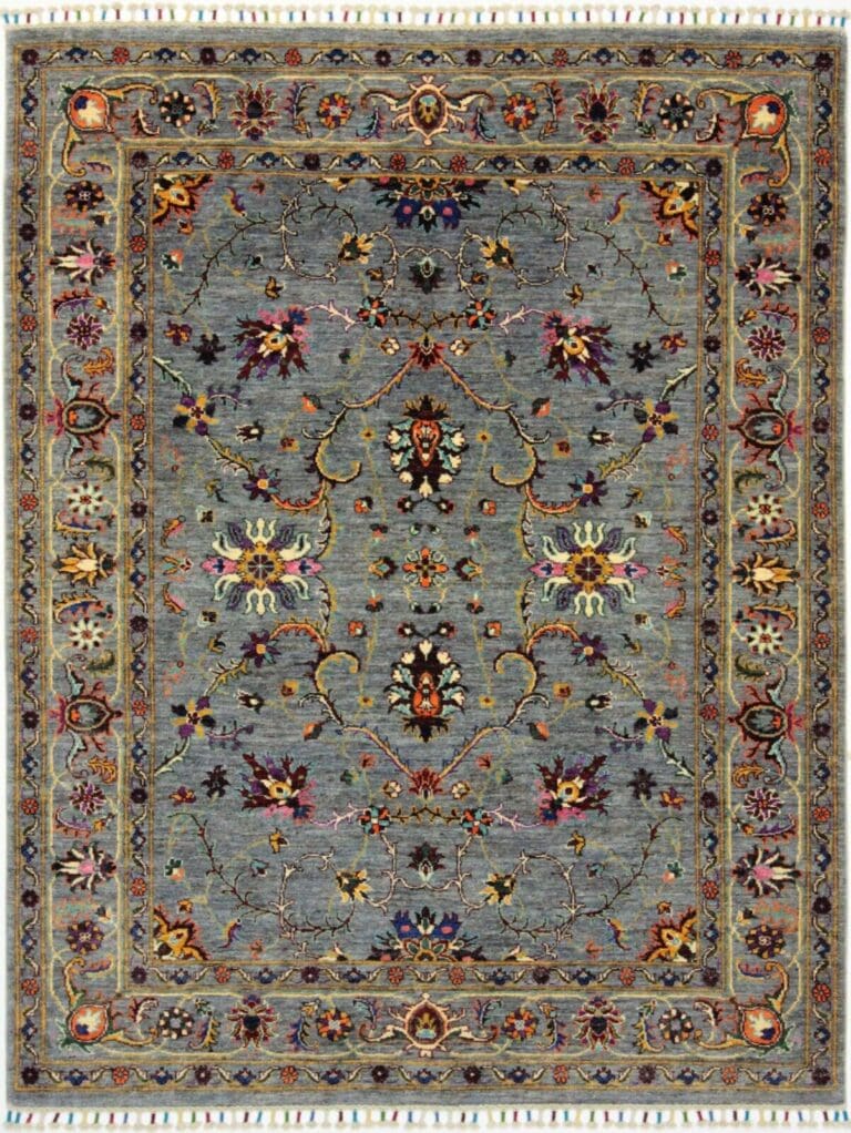 Orientteppich Ziegler 210x161 cm Wolle handgeknüpft