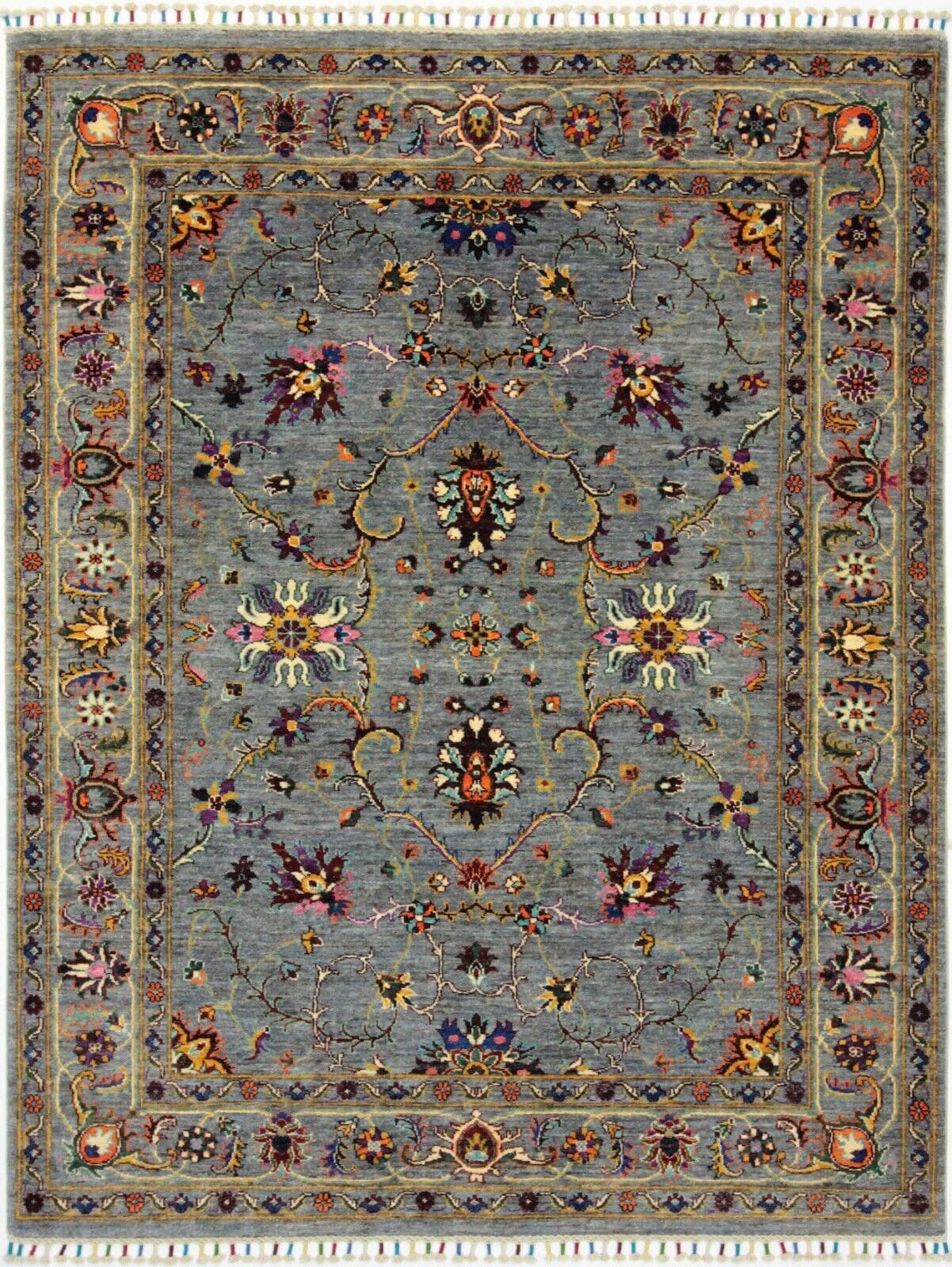 Orientteppich Ziegler 210x161 cm Wolle handgeknüpft