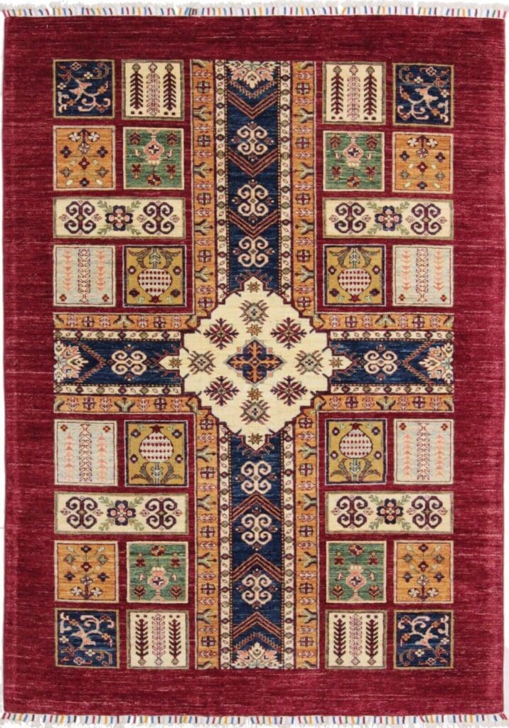 Orientteppich Pakistan 206 x 147 cm Wolle handgeknüpft