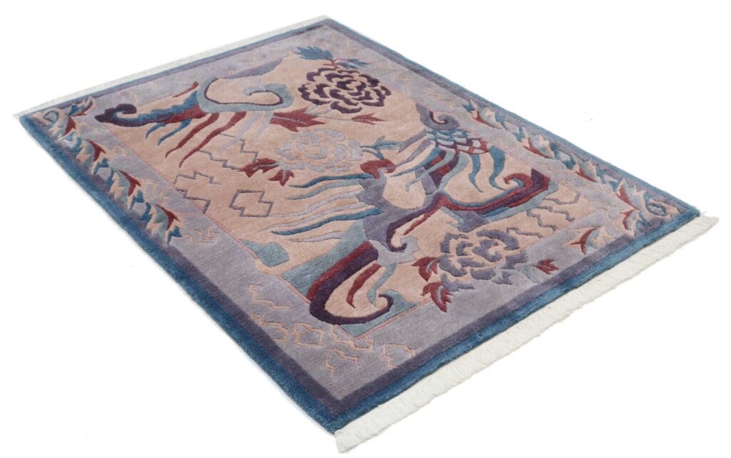 Orientteppich Nepal 174 x 124 cm Wolle handgeknüpft