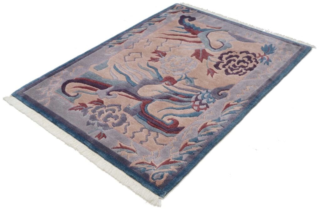 Orientteppich Nepal 174 x 124 cm Wolle handgeknüpft