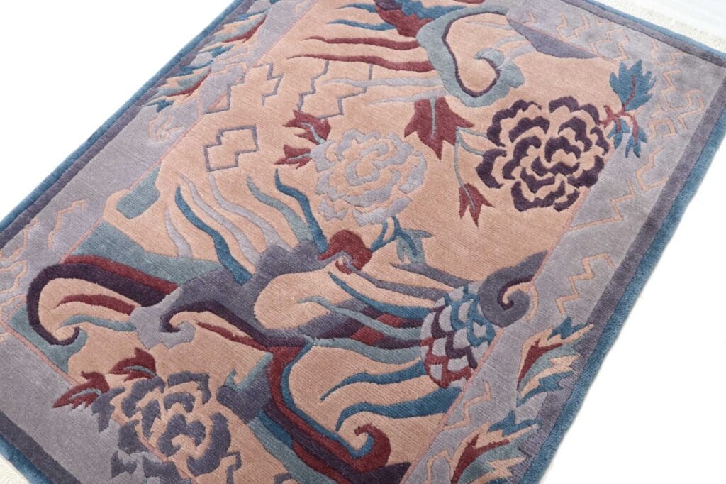 Orientteppich Nepal 174 x 124 cm Wolle handgeknüpft