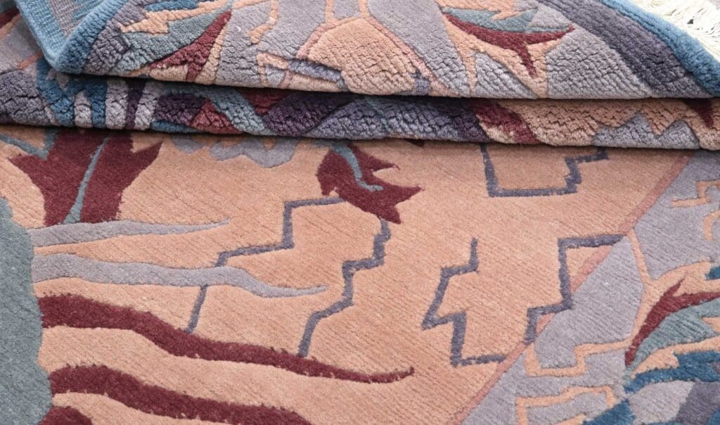 Orientteppich Nepal 174 x 124 cm Wolle handgeknüpft