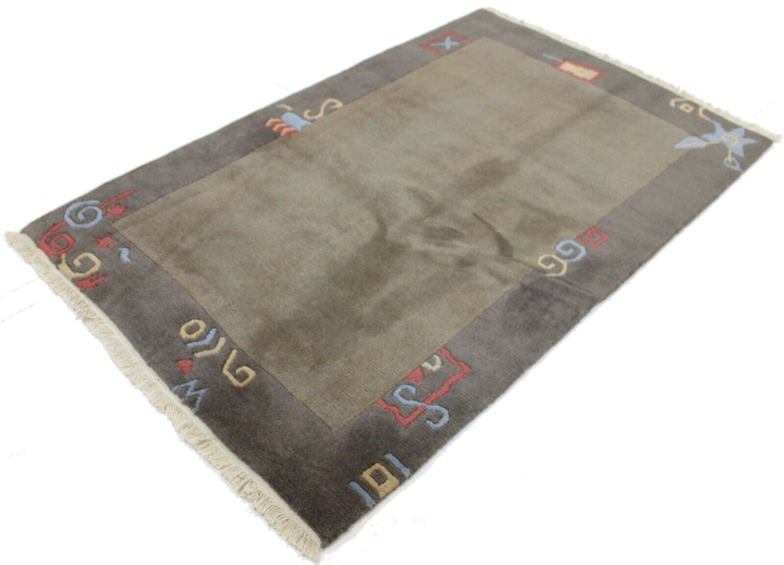 Orientteppich Nepal 190 x 127 cm Wolle handgeknüpft