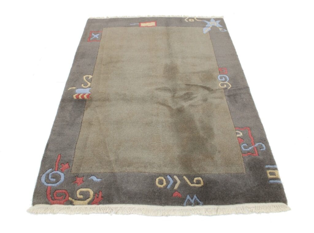 Orientteppich Nepal 190 x 127 cm Wolle handgeknüpft