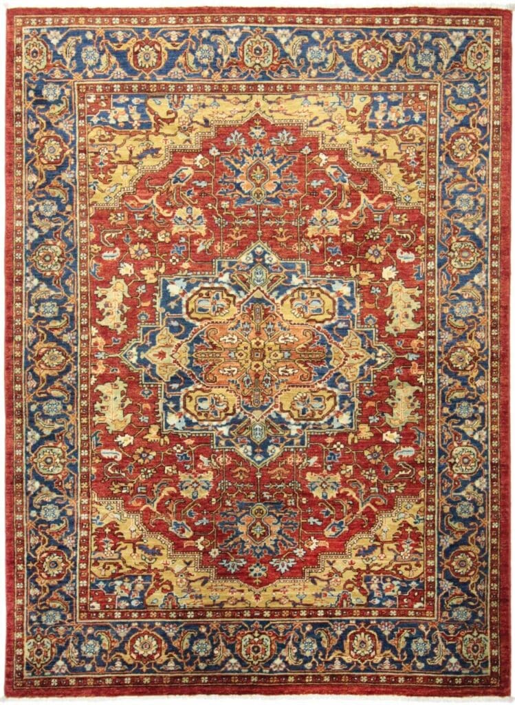 Orientteppich Ziegler 243 x 173 cm Wolle handgeknüpft