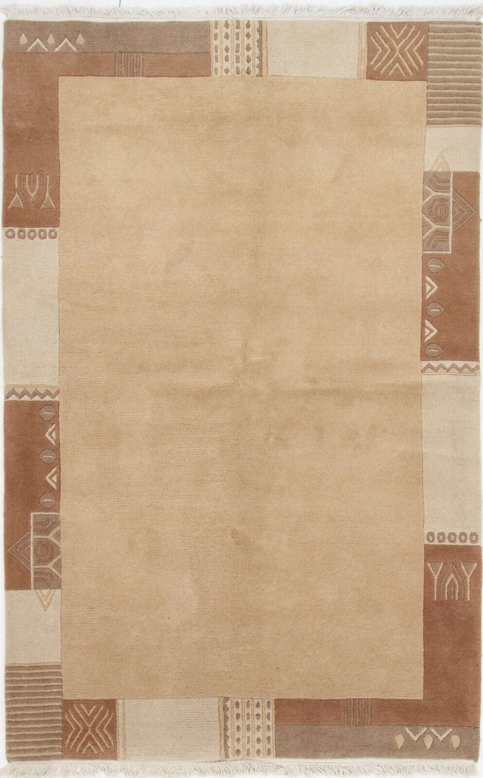 nepal-orientteppich-240-x-170-cm-handgeknupft-top-zustand Orientteppich Nepal 240 x 170 cm Wolle handgeknüpft