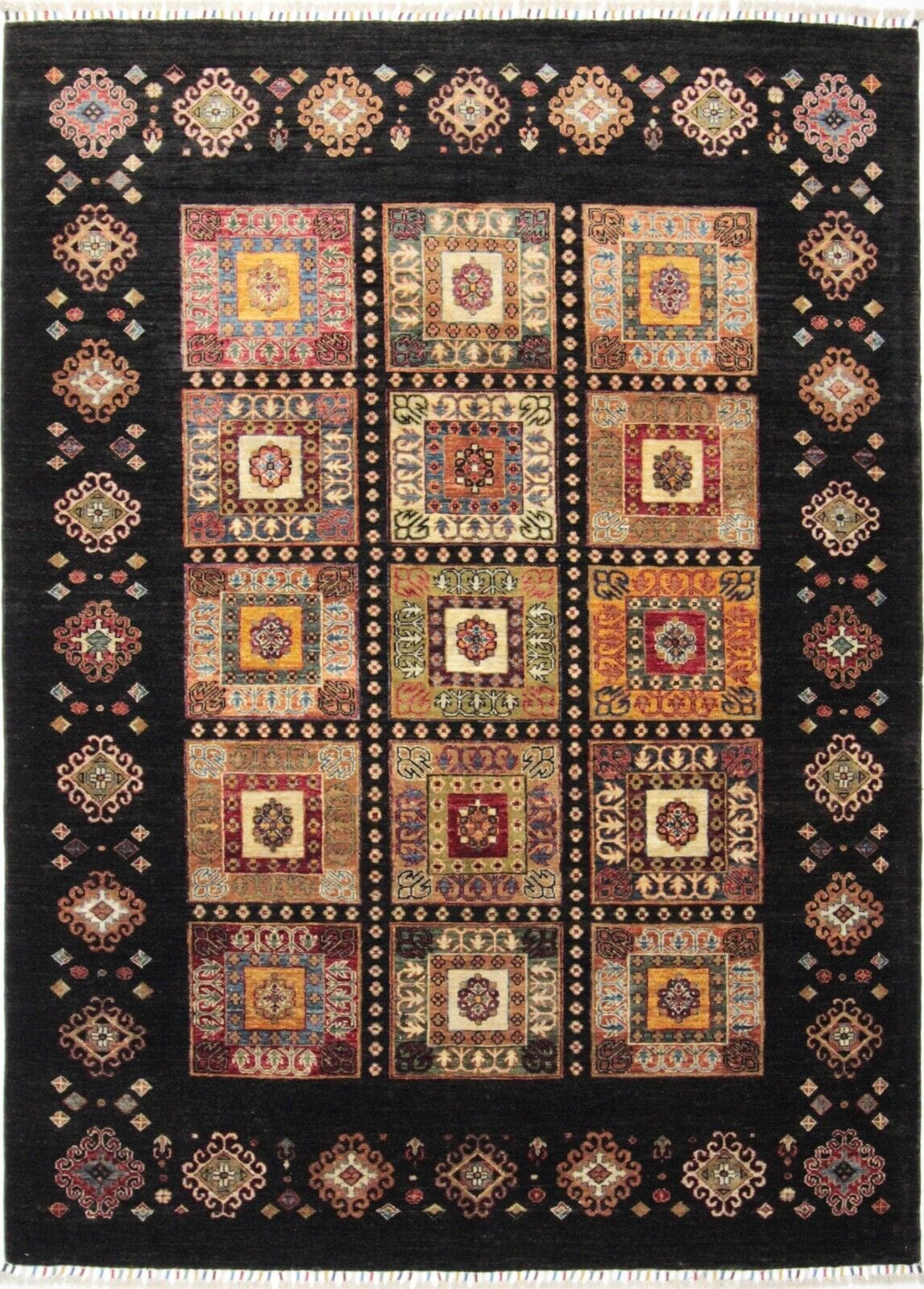 Orientteppich Pakistan 236 x 178 cm Wolle handgeknüpft