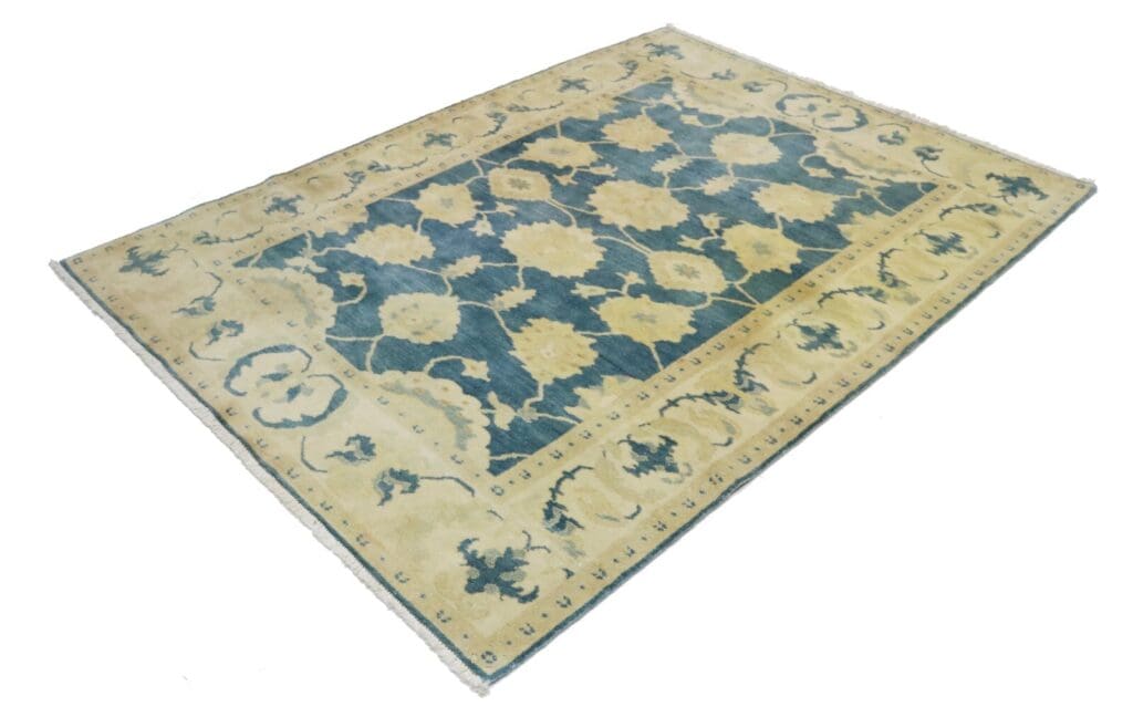 Orientteppich Pakistan 220 x 168 cm Wolle handgeknüpft