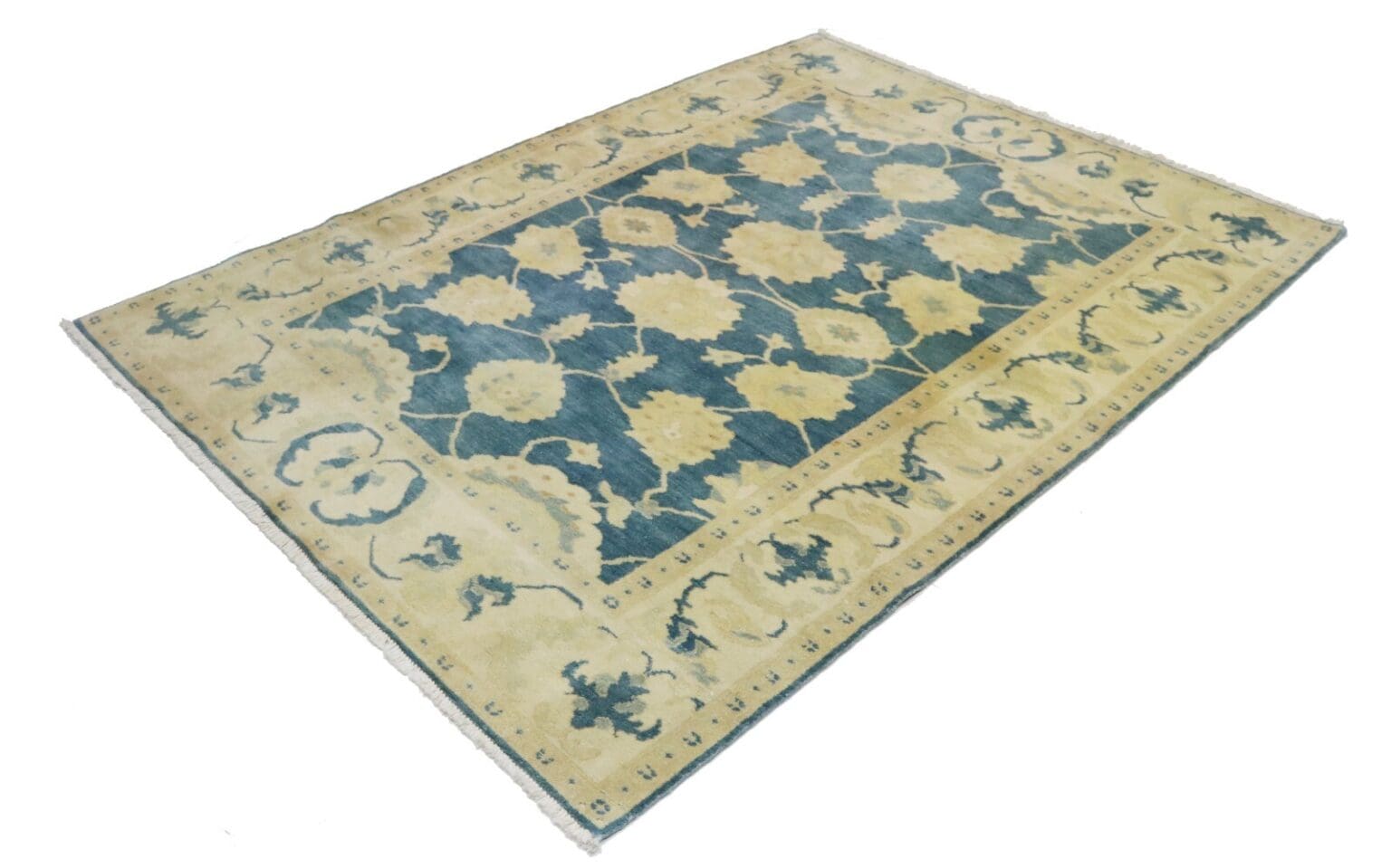 Orientteppich Pakistan 220 x 168 cm Wolle handgeknüpft