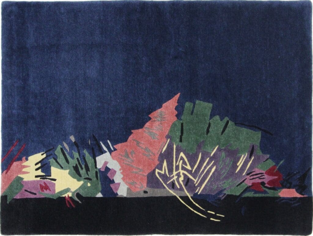 Orientteppich Nepal 201x152 cm Wolle handgeknüpft